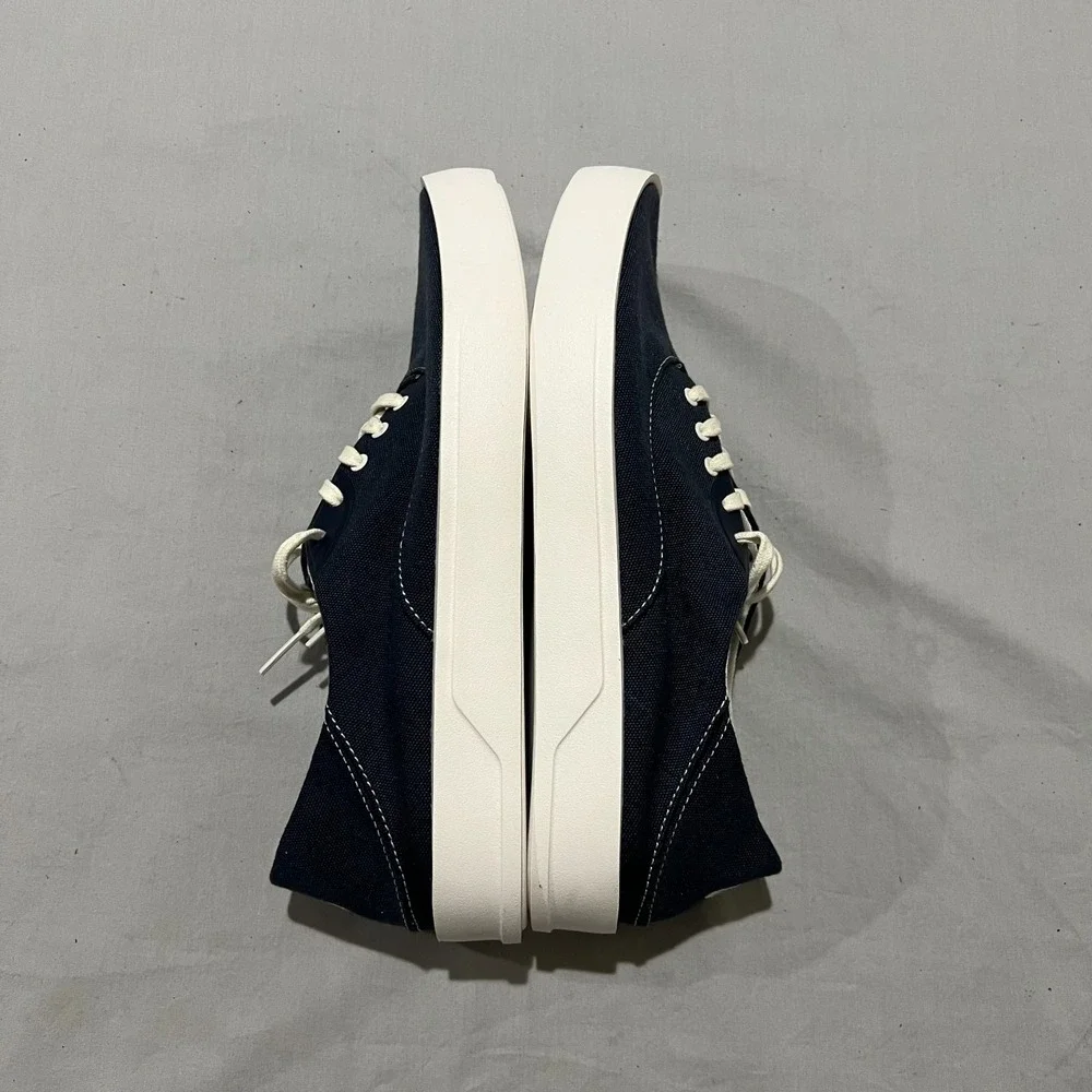OluKai Tradewind Mens Mood Indigo Canvas Lightweight Casual Sneakers Size 9.5M